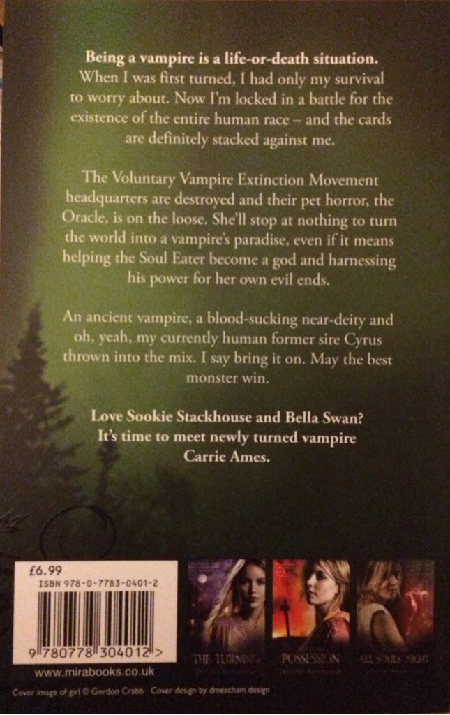 Ashes To Ashes - Jennifer Armintrout book collectible [Barcode 9780778304012] - Main Image 2