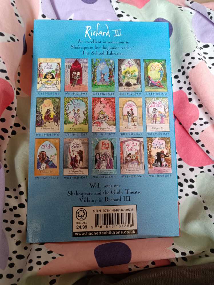 Richard III - Shakespeare (Orchard (NY) - Paperback) book collectible [Barcode 9781846161858] - Main Image 2
