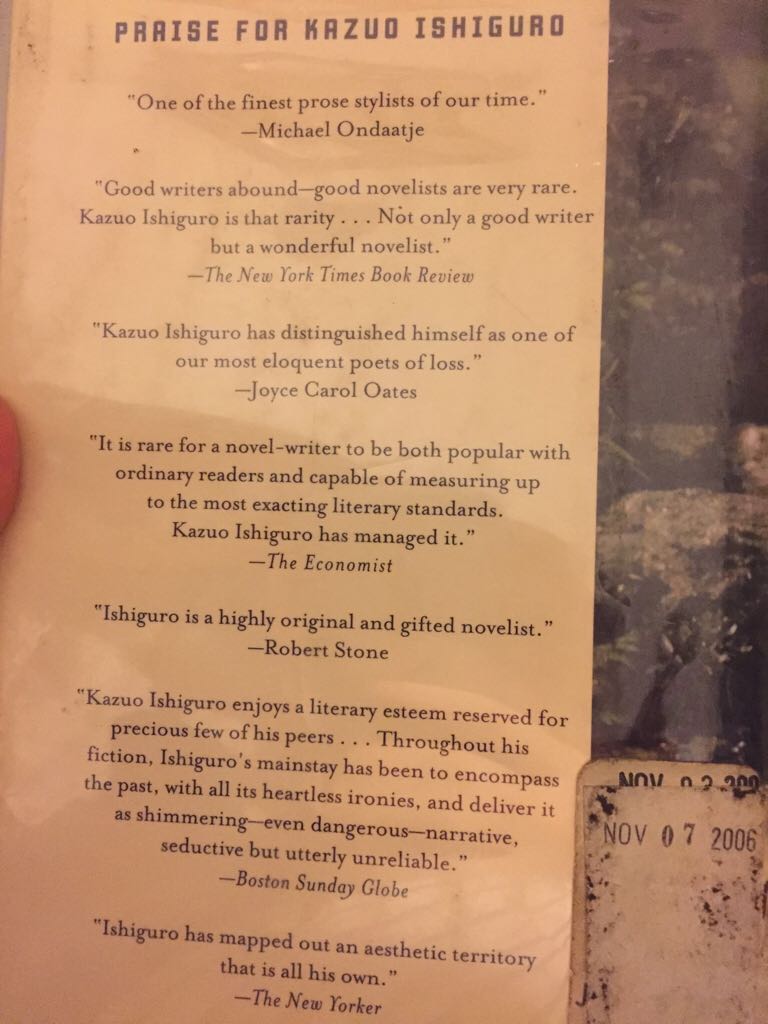 Never Let Me Go  book collectible - Main Image 2