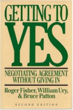 Getting To Yes  (Houghton Mifflin Harcourt - Hardcover) book collectible [Barcode 9780395317570] - Main Image 1