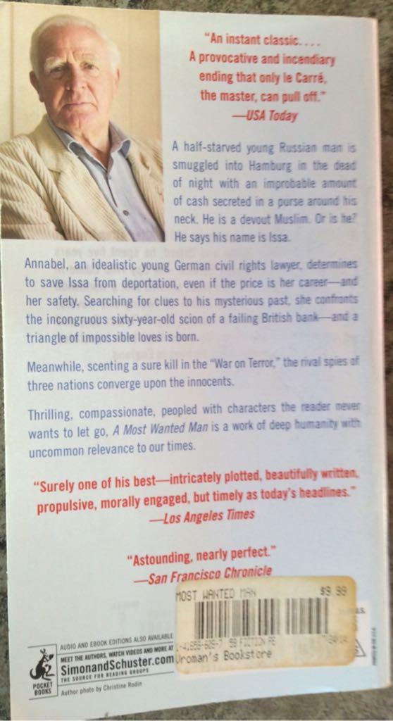 Most Wanted Man, A - John Le Carre (Pearson Education India - Paperback) book collectible [Barcode 9781416596097] - Main Image 2