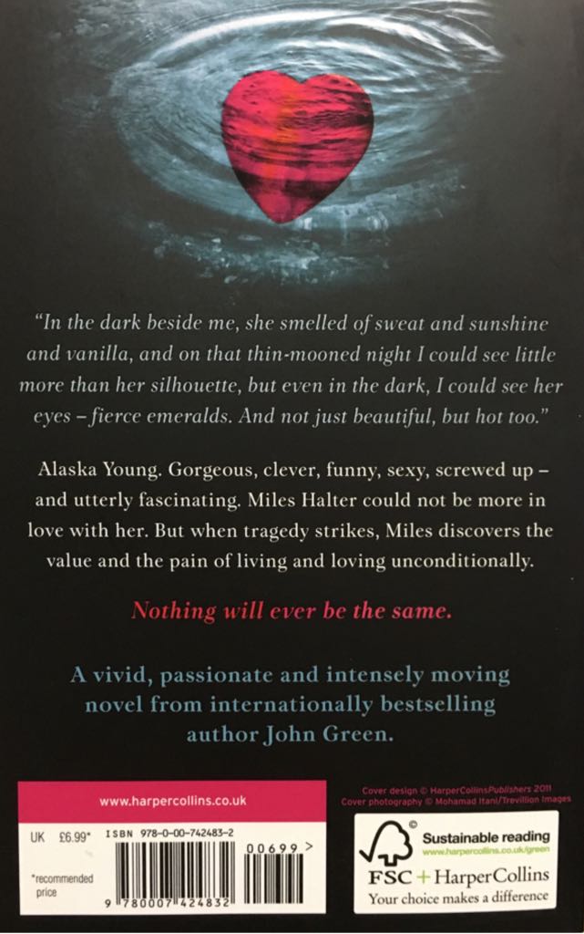 Looking For Alaska - John Green (Ballantine Books - Paperback) book collectible [Barcode 9780007424832] - Main Image 2