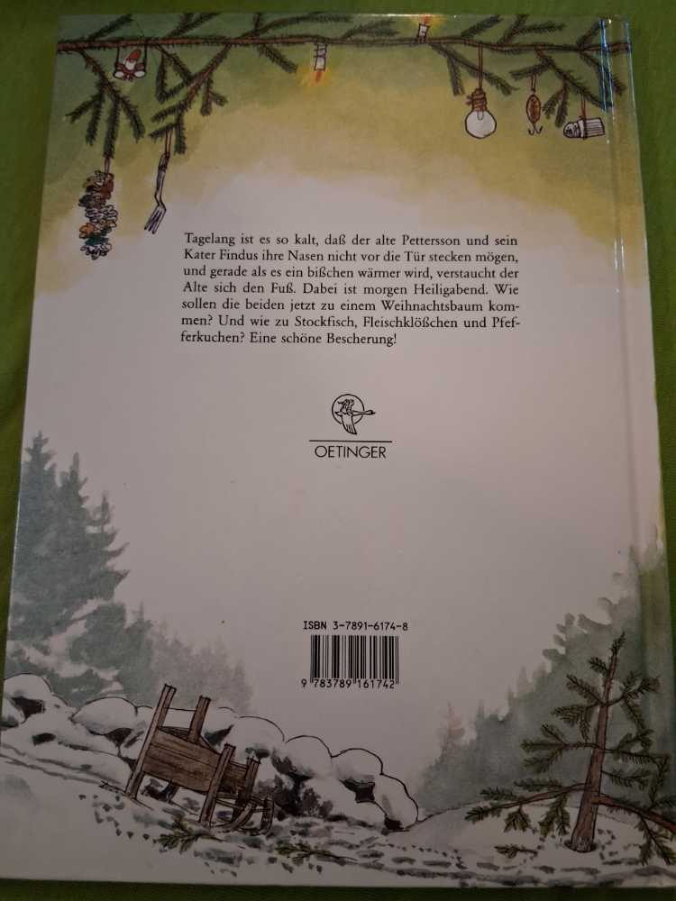 Pettersson kriegt Weihnachtsbesuch - Sven Nordqvist (Oetinger Verlag DE - Library Binding) book collectible [Barcode 9783789161742] - Main Image 2