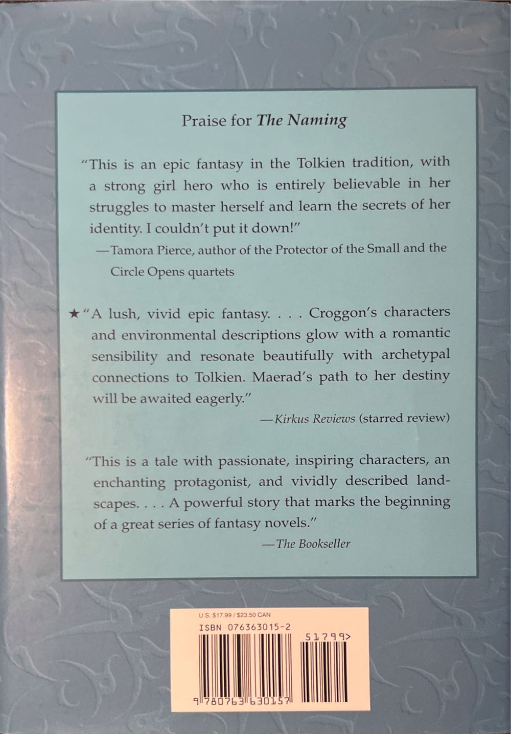 The Riddle - Alison Croggon (Berkley Pub Group - Hardcover) book collectible [Barcode 9780763630157] - Main Image 2