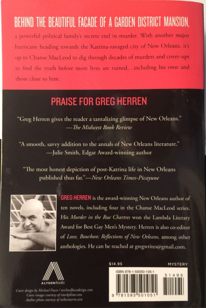 Murder In The Garden District  (Alyson Publications - Paperback) book collectible [Barcode 9781593501051] - Main Image 2