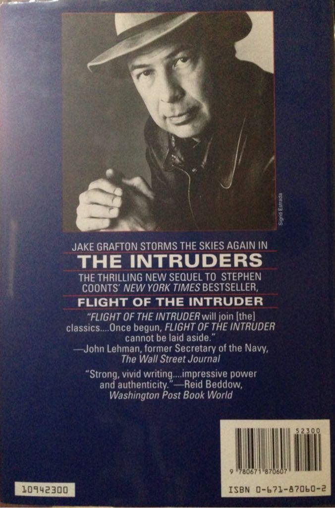 The Intruders - Stephen Coonts (Pocket Books - Hardcover) book collectible [Barcode 9780671870607] - Main Image 2
