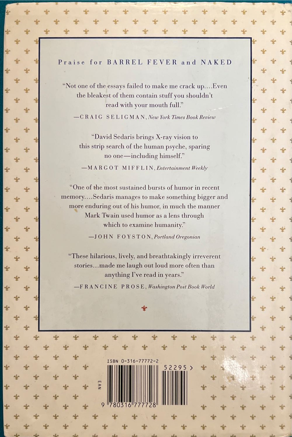 Me Talk Pretty One Day - David Sedaris (Little, Brown and Company - Hardcover) book collectible [Barcode 9780316777728] - Main Image 2