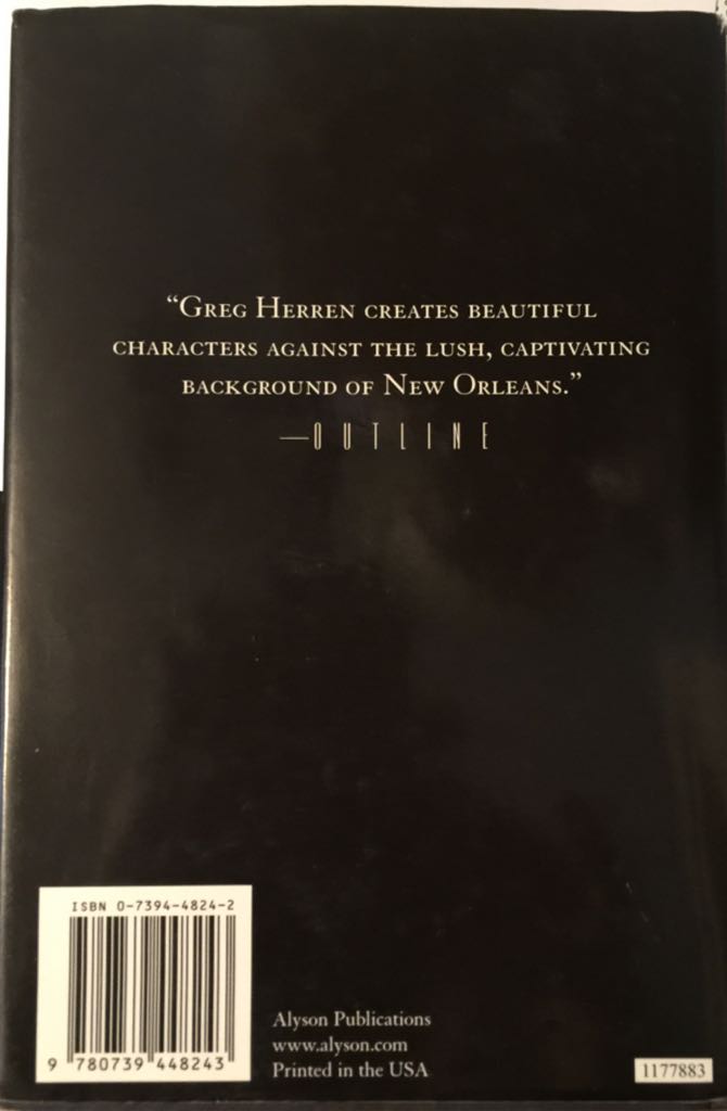 Murder I’m The Rue St Ann - Greg Herren (Alyson Publications - Hardcover) book collectible [Barcode 9780739448243] - Main Image 2