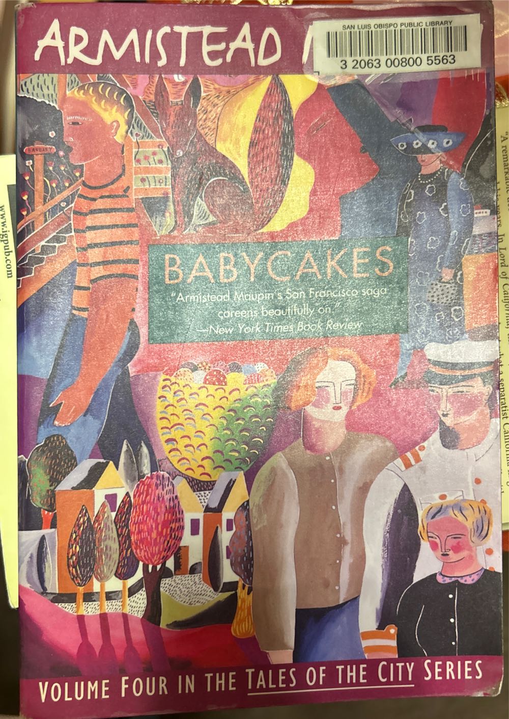 Babycakes - Armistead Maupin (Harper & Row - Paperback) book collectible [Barcode 9780060924836] - Main Image 3
