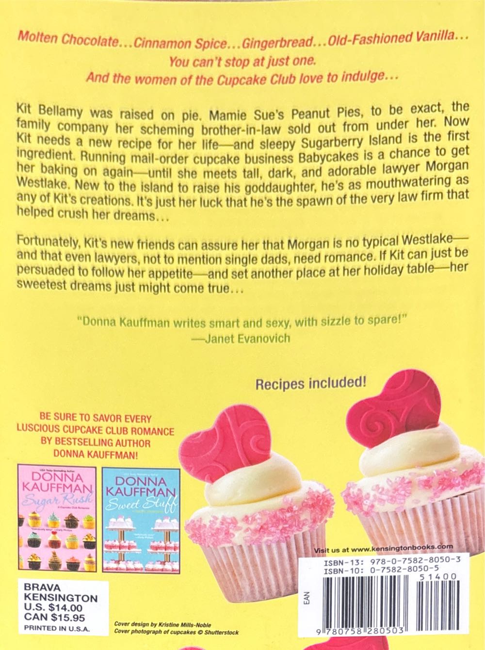 Donna Kauffman: Baby Cakes #3 Babycakes - Donna Kauffman (Brava - Trade Paperback) book collectible [Barcode 9780758280503] - Main Image 2