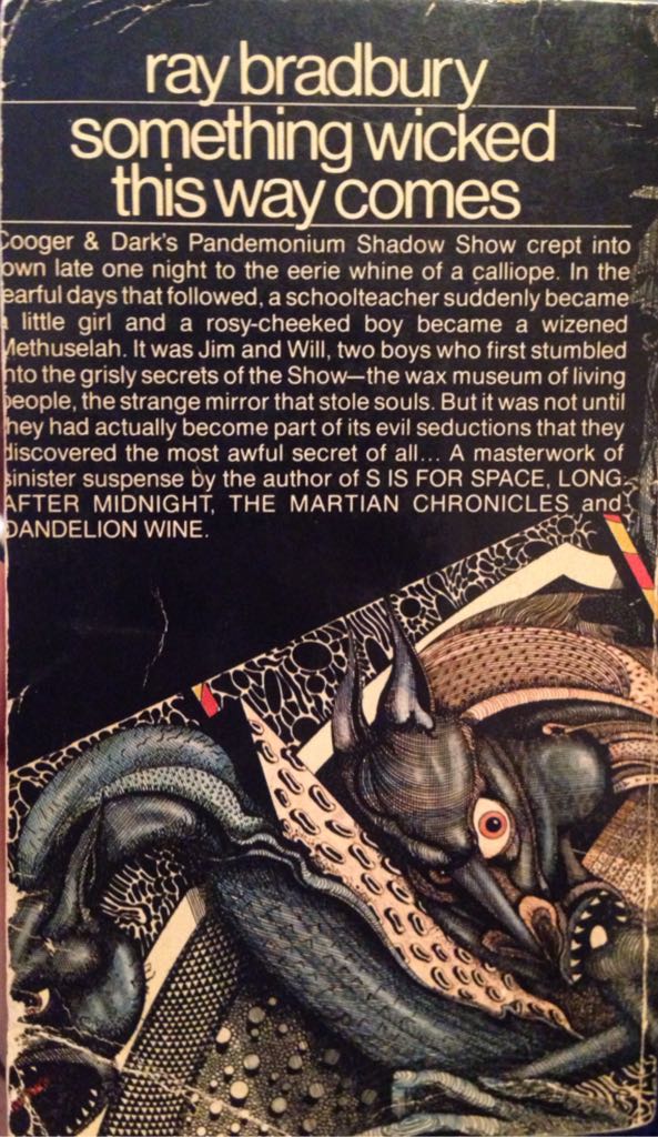 Something Wicked This Way Comes - Ray Bradbury (A Bantam Book - Paperback) book collectible [Barcode 9780553125887] - Main Image 2