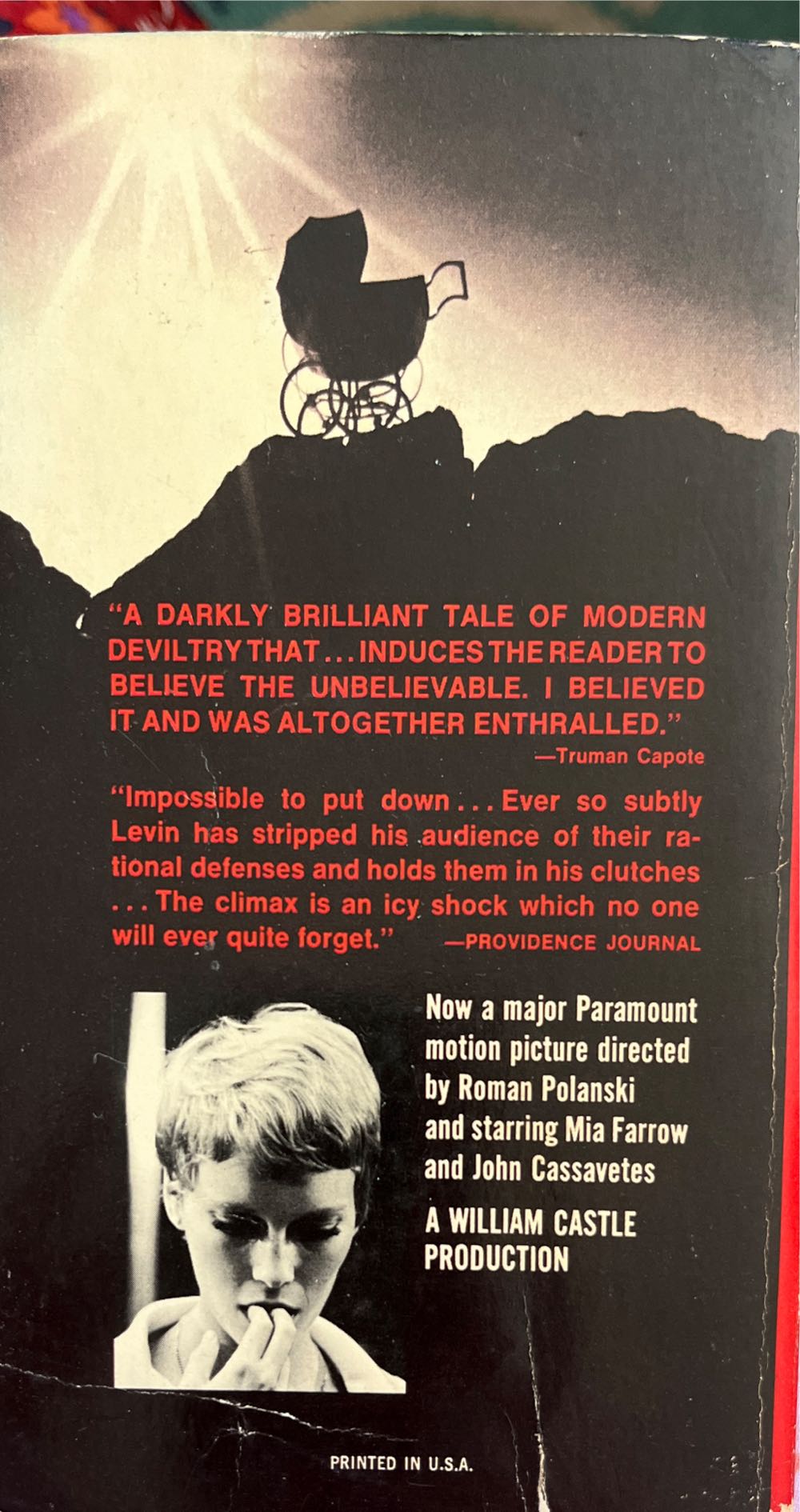 Rosemary’s Baby - Ira Levin (Dell - Paperback) book collectible - Main Image 2