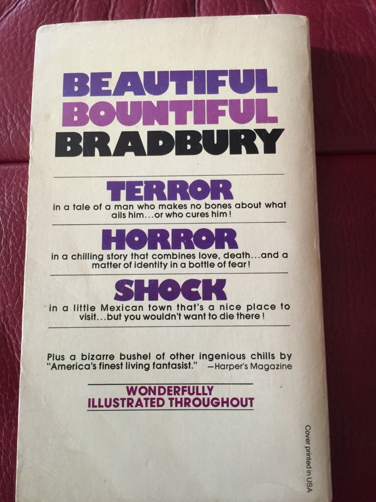 October Country, The - Ray Bradbury (Ballantine Books - Paperback) book collectible - Main Image 2