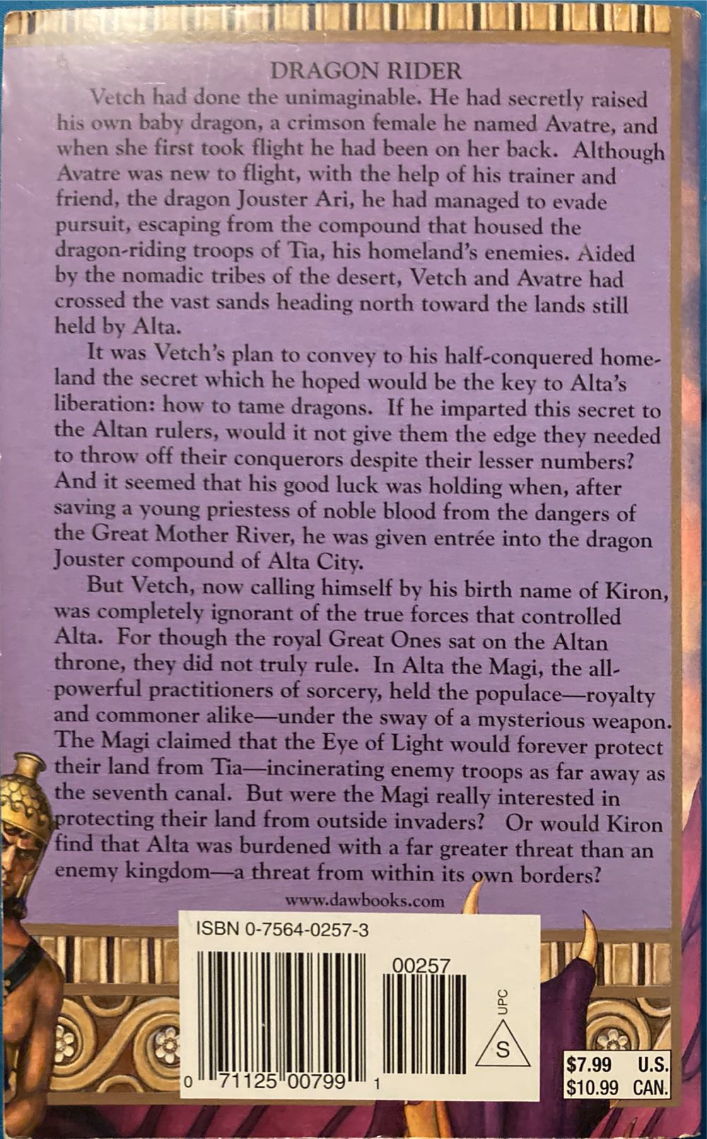 Alta - Mercedes Lackey (Fantasy Daw - Paperback) book collectible [Barcode 9780756402570] - Main Image 2