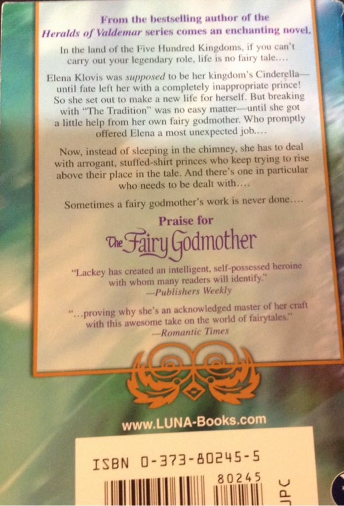 The Fairy Godmother - Mercedes Lackey (LUNA - Paperback) book collectible [Barcode 9780373802456] - Main Image 2