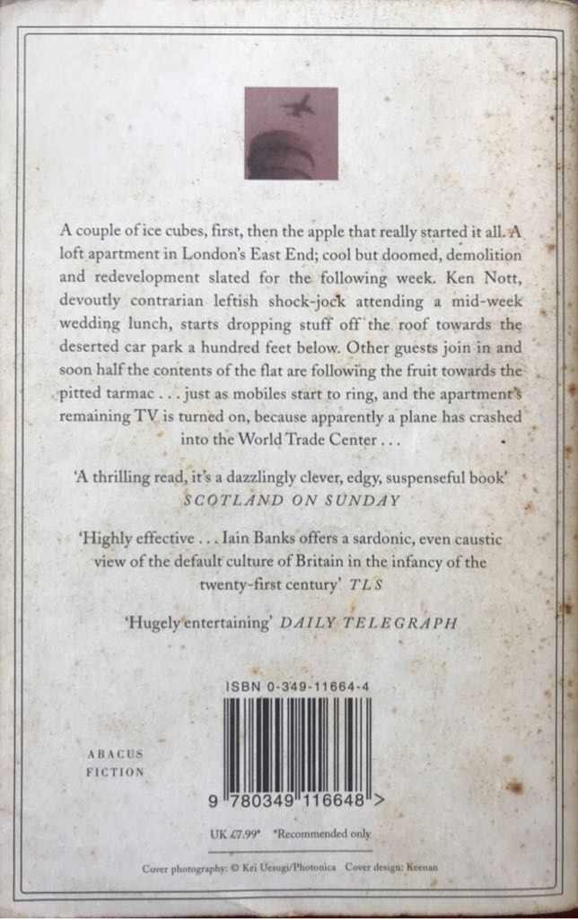 Dead Air - Iain Banks (Abacus - Paperback) book collectible [Barcode 9780349116648] - Main Image 2