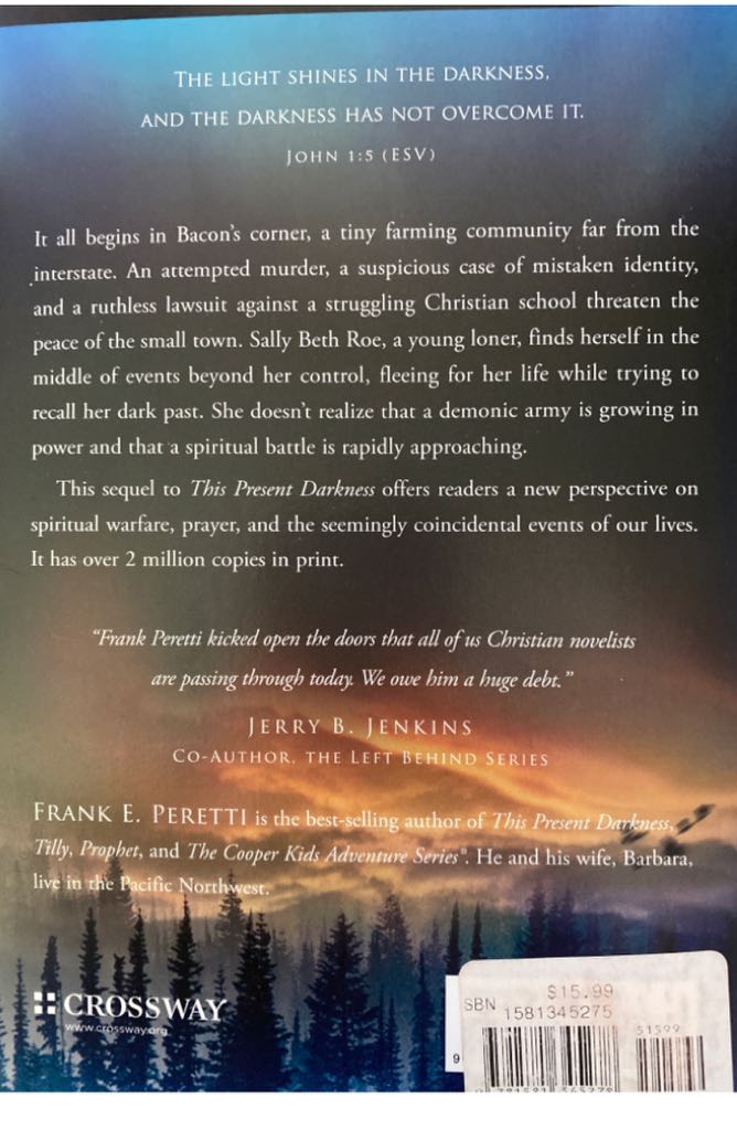 Piercing The Darkness - 2 - Frank E. Peretti (Crossway Books - Paperback) book collectible [Barcode 9781581345278] - Main Image 2