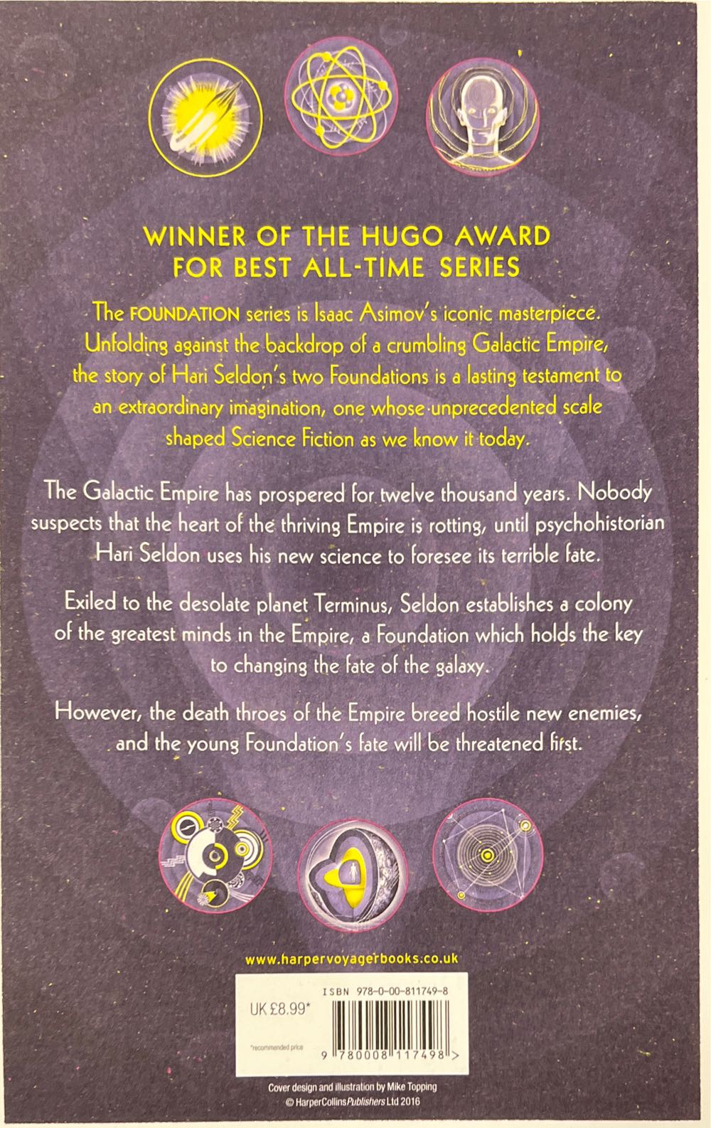 Foundation (Foundation, #1) - Asimov (Harper Voyager UK - Paperback) book collectible [Barcode 9780008117498] - Main Image 2