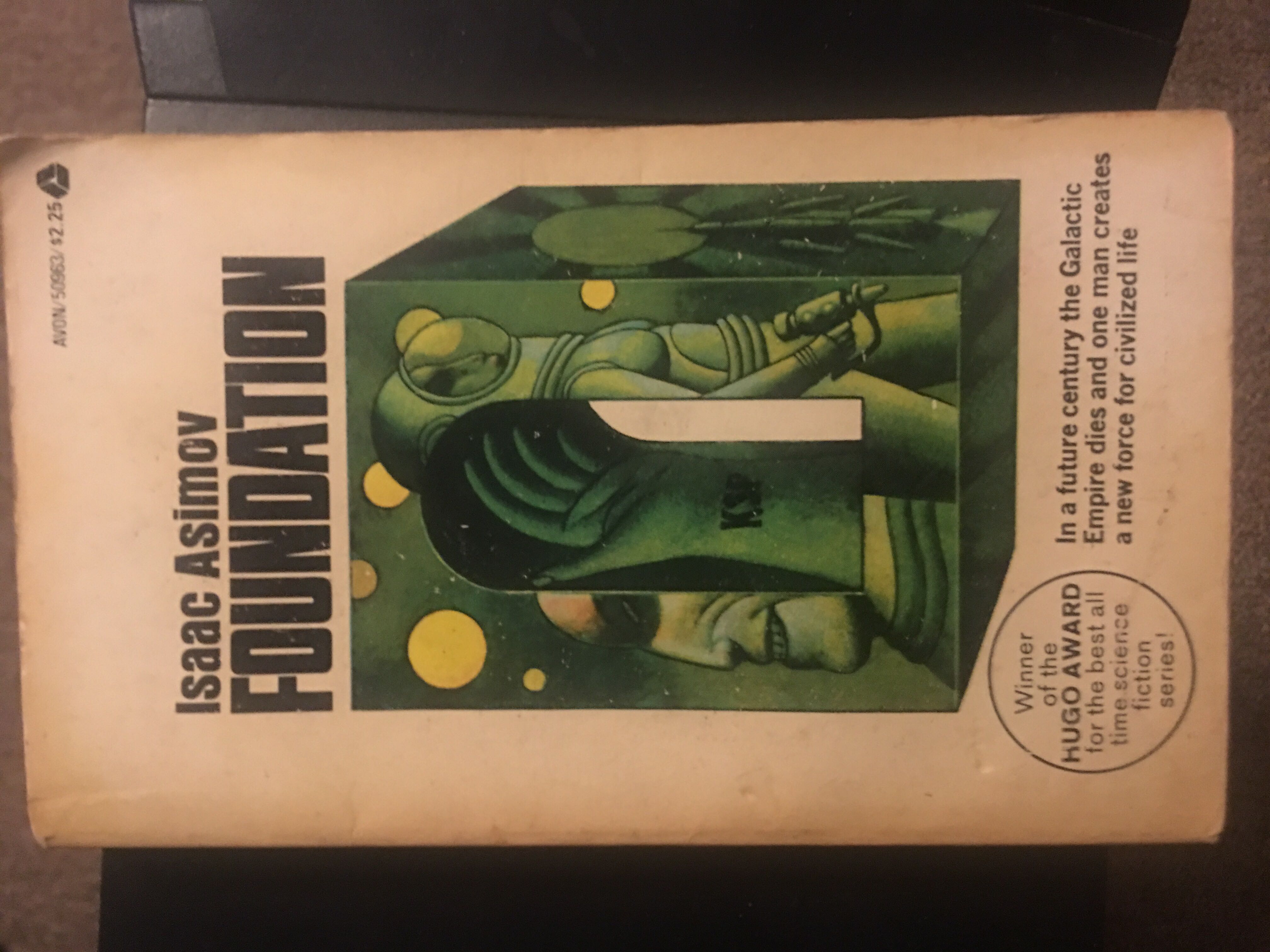 Foundation#3: Foundation - Isaac Asimov (Avon Science Fiction - Paperback) book collectible [Barcode 9780380009145] - Main Image 2