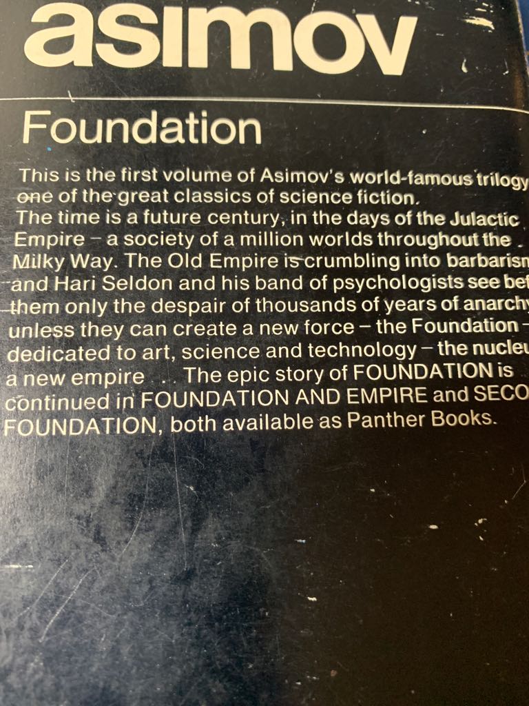Foundation - Isaac Asimov (Paperback) book collectible [Barcode 9780898451542] - Main Image 2