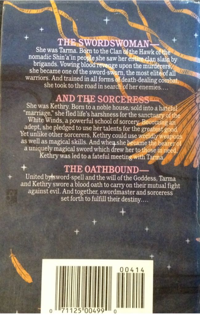 V22:VH1:Oathbound - Mercedes Lackey (Daw Books - Paperback) book collectible [Barcode 9780886774141] - Main Image 2