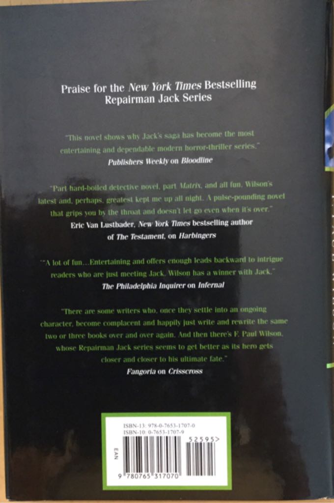 By The Sword - F. Paul Wilson (Forge - Paperback) book collectible [Barcode 9780765356338] - Main Image 2