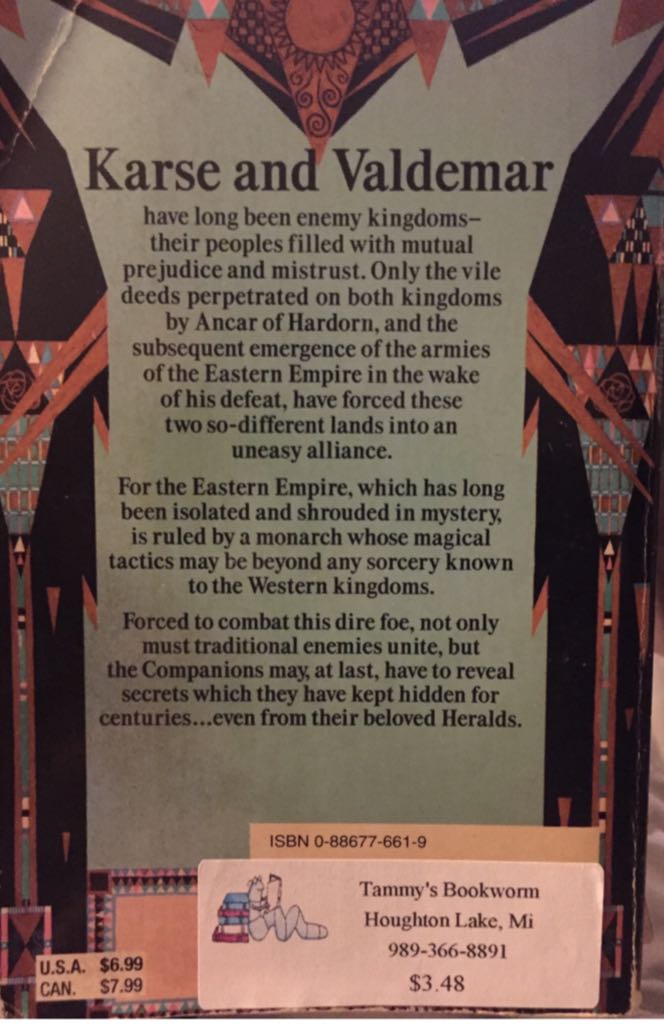 Storm Warning - Mercedes Lackey (Daw Fantasy - Paperback) book collectible [Barcode 9780886776619] - Main Image 2