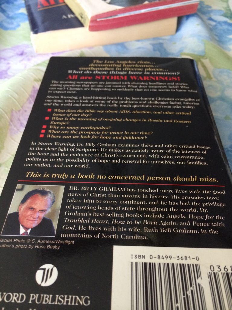 Storm Warning  book collectible - Main Image 2