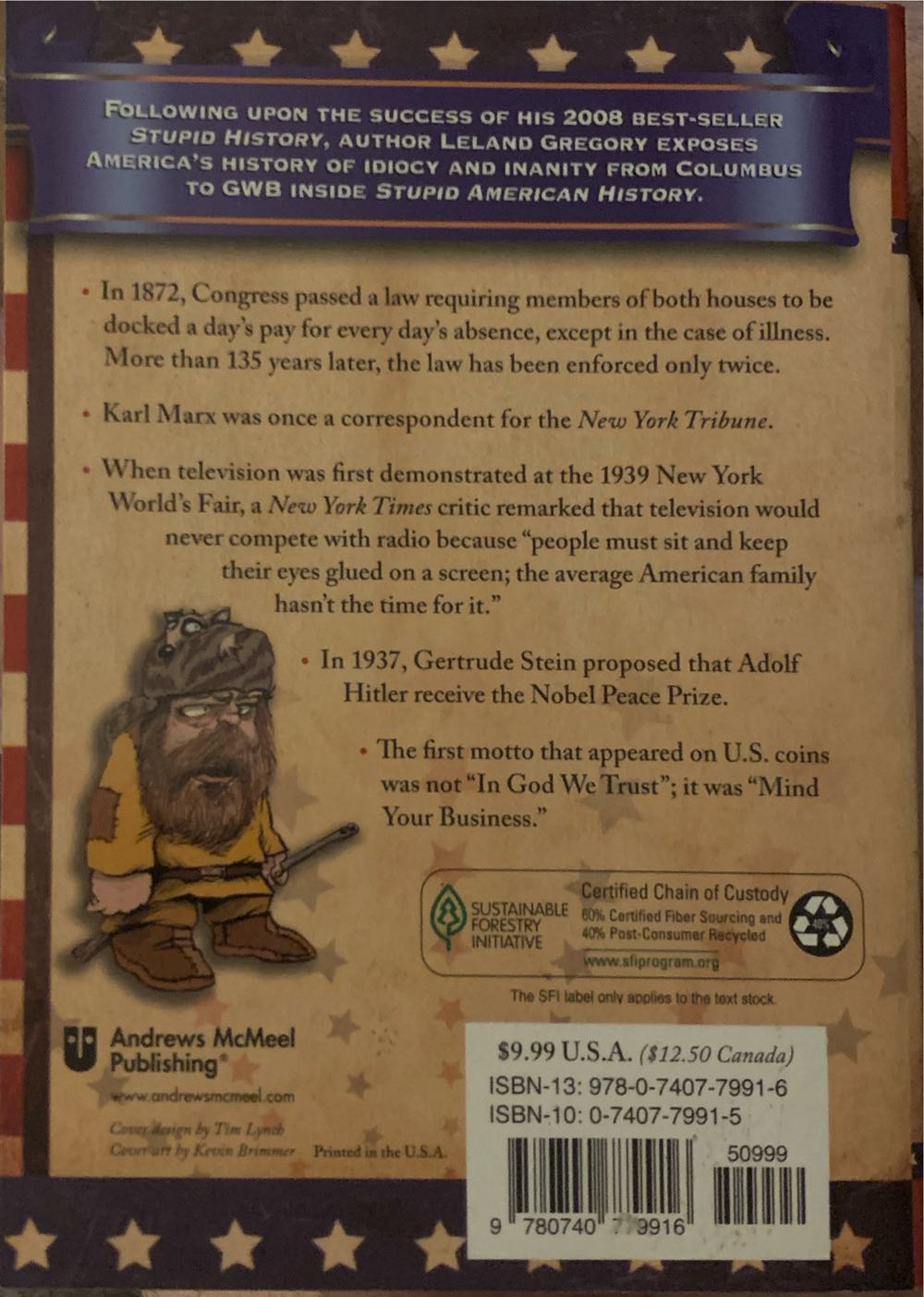 Stupid American History - Leland Gregory (Andrew McMeel Publishing - Paperback) book collectible [Barcode 9780740779916] - Main Image 2