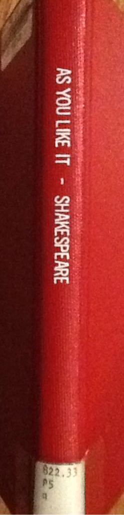 As You Like It - William Shakespeare (Cambridge University Press - Hardcover) book collectible [Barcode 9780521075275] - Main Image 2