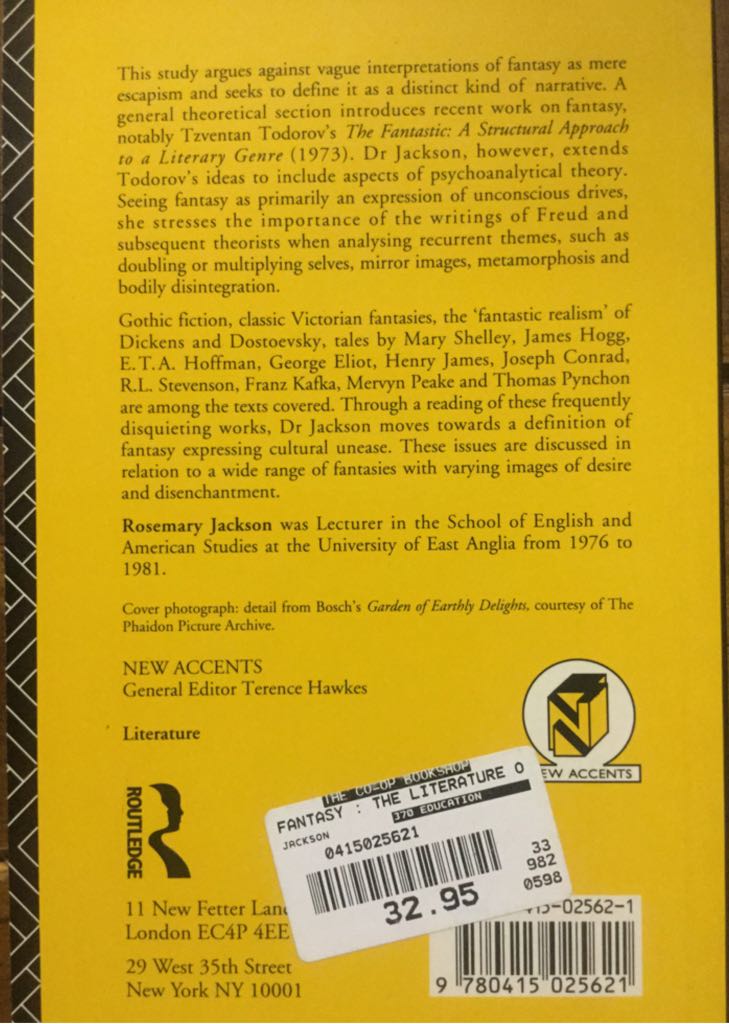 Fantasy - A (Psychology Press - Paperback) book collectible [Barcode 9780415025621] - Main Image 2