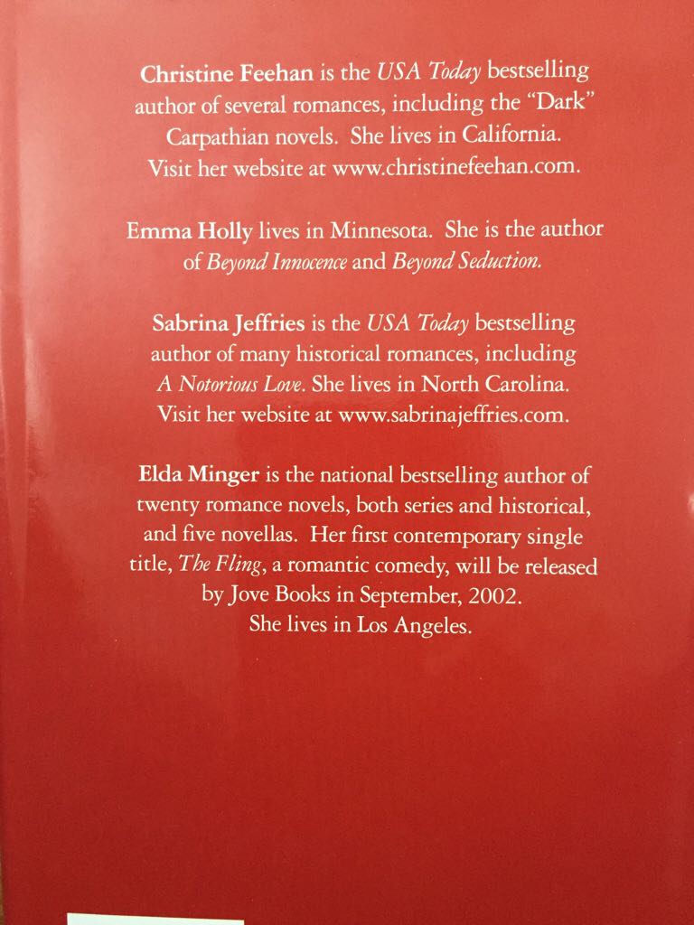 Fantasy - Christine Feehan (Jove Books - Hardcover) book collectible [Barcode 9780739426357] - Main Image 2