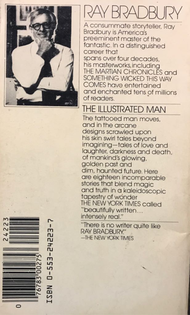 The Illustrated Man  (Bantam Books) book collectible [Barcode 9780553242232] - Main Image 2