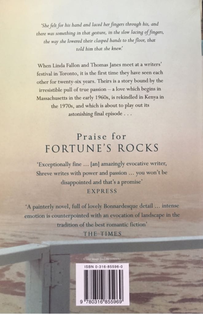 The Last Time They Met - Anita Shreve (Little, Brown - Paperback) book collectible [Barcode 9780316855969] - Main Image 2