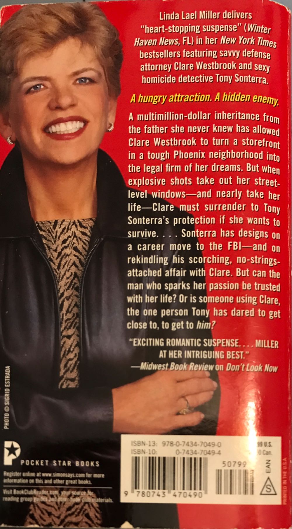 Never Look Back - Betsy Brannon Green (Unread - Paperback) book collectible [Barcode 9780743470490] - Main Image 2