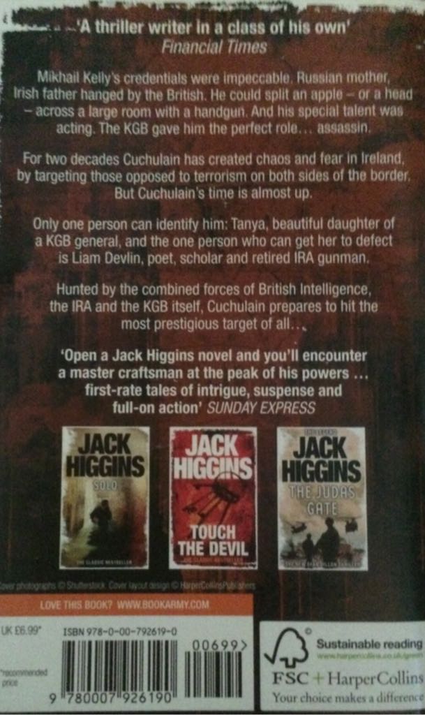 Confessional  (Fsc + Harper And Collins - Paperback) book collectible [Barcode 9780007926190] - Main Image 2