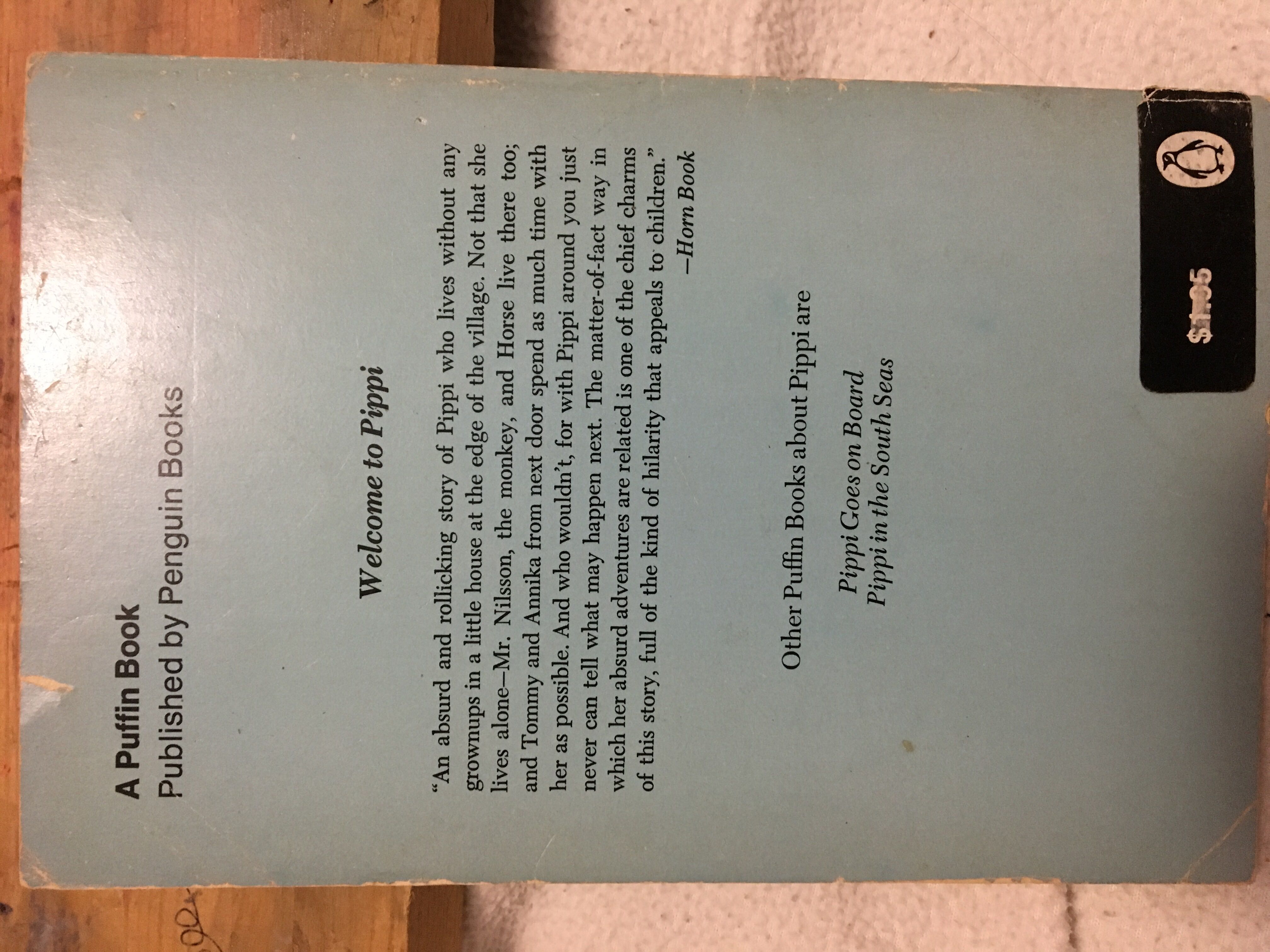 Pippi Longstocking - Astrid Lindgren (Puffin Books) book collectible [Barcode 0140309578] - Main Image 2