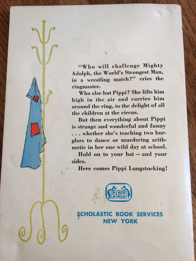 Pippi Longstocking - Astrid Lindgren (Scholastic Book Services - Paperback) book collectible - Main Image 2
