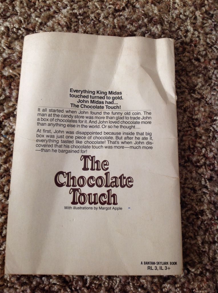 The Chocolate Touch - Patrick Skene Catling (Bantam-Skylark Books - Paperback) book collectible [Barcode 9780553150759] - Main Image 2