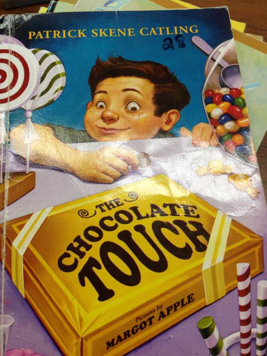 The Chocolate Touch - Patrick Skene Catling (Harcourt Children’s Books - Paperback) book collectible [Barcode 9780688161330] - Main Image 1