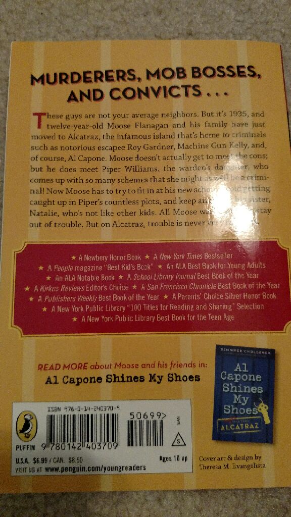 Al Capone Does My Shirts  book collectible [Barcode 7784807403709] - Main Image 2