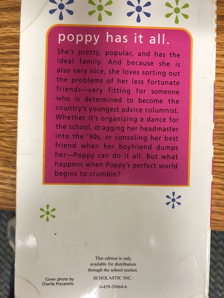 Poppy  (Paperback) book collectible [Barcode 9780439286640] - Main Image 2