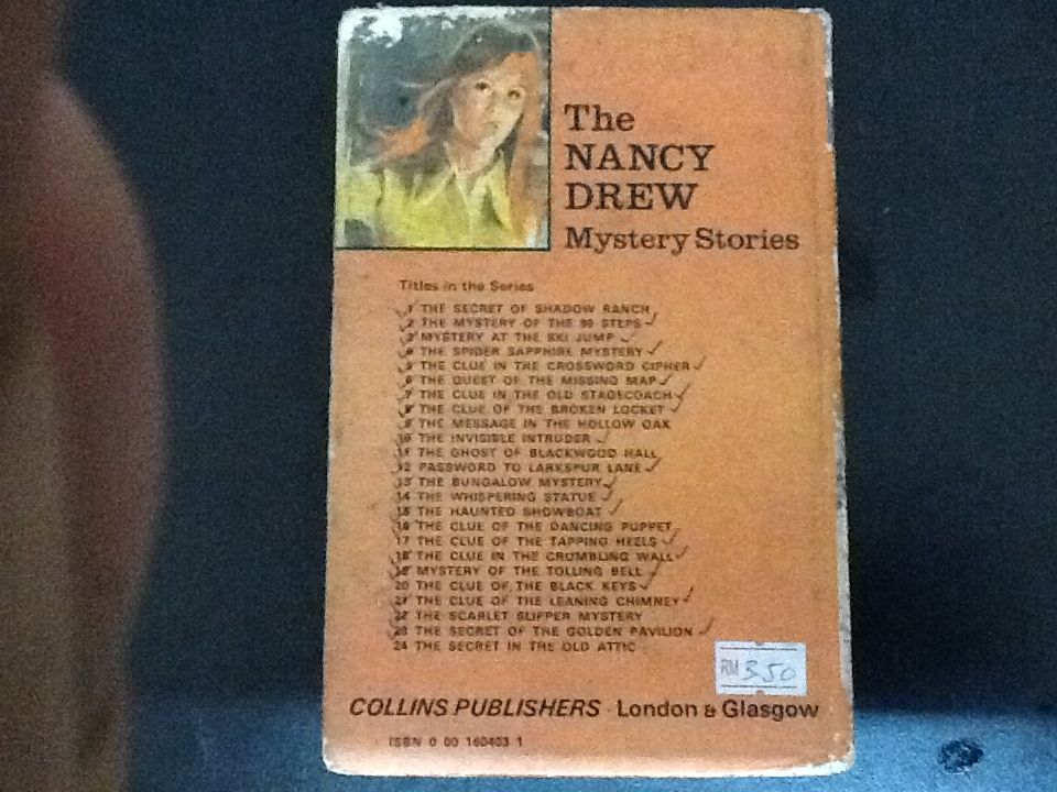 Mystery At The Ski Jump - Carolyn Keene (Collins Publishers - Hardcover) book collectible [Barcode 9780001604032] - Main Image 2