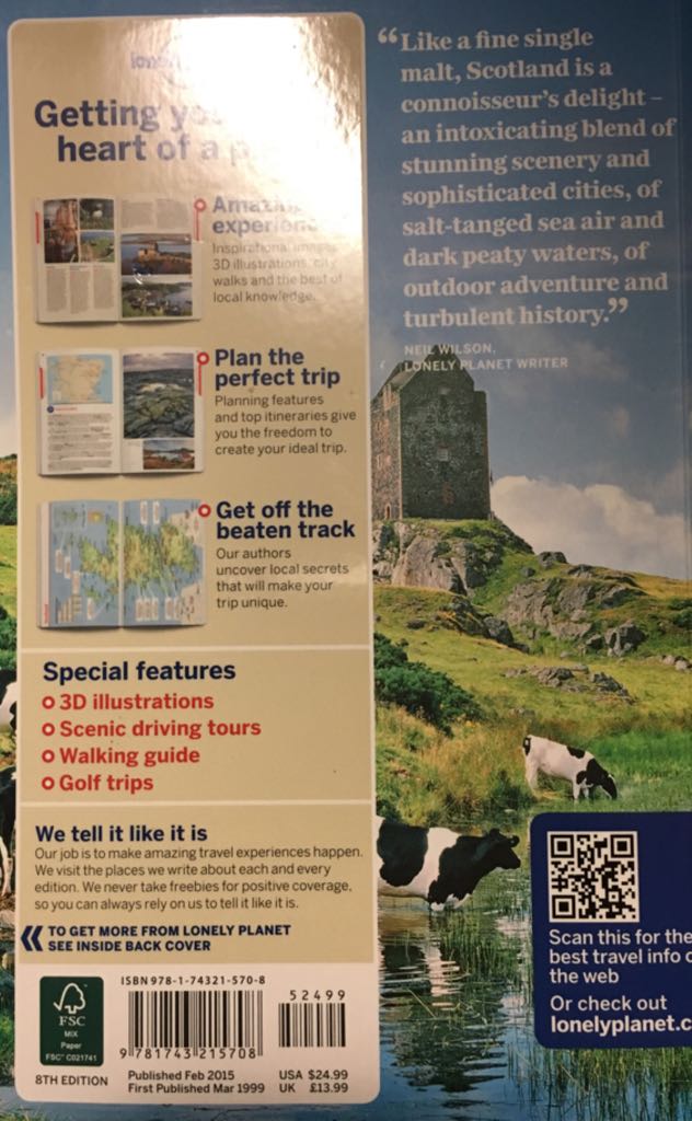 Scotland - Rick Steves (Lonely Planet - Paperback) book collectible [Barcode 9781743215708] - Main Image 2