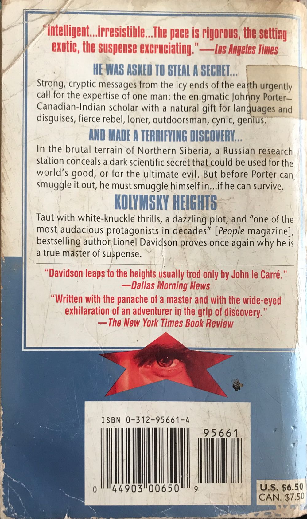 Kolymsky Heights - Lionel Davidson (St Martin’s Paperbacks - Paperback) book collectible [Barcode 9780312956615] - Main Image 2