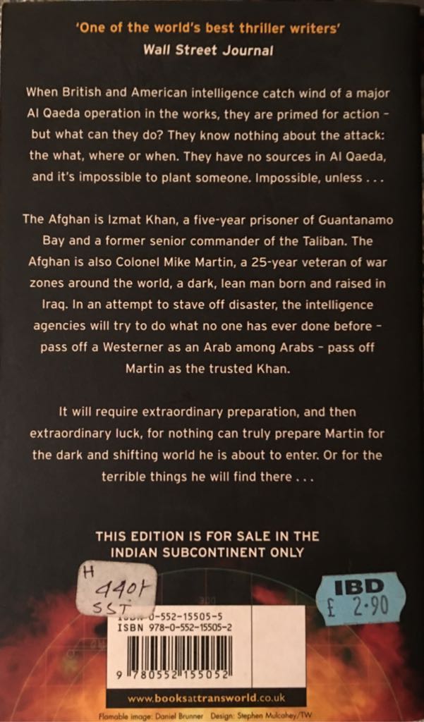 The Afghan - Frederick Forsyth (Corgi Books - Paperback) book collectible [Barcode 9780552155052] - Main Image 2