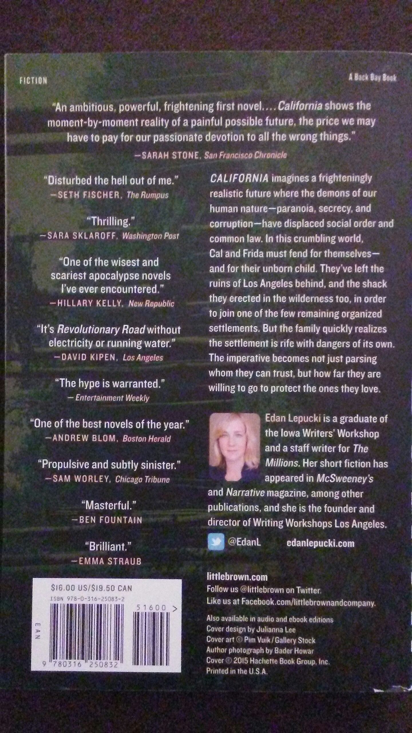 California  (Back Bay Books - Paperback) book collectible - Main Image 2