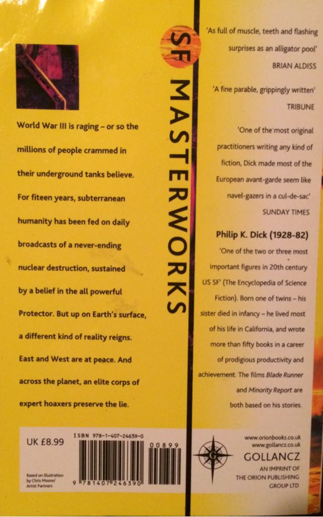 The Penultimate Truth - Philip K. Dick (Mariner Books - Kindle) book collectible [Barcode 9781407246390] - Main Image 2