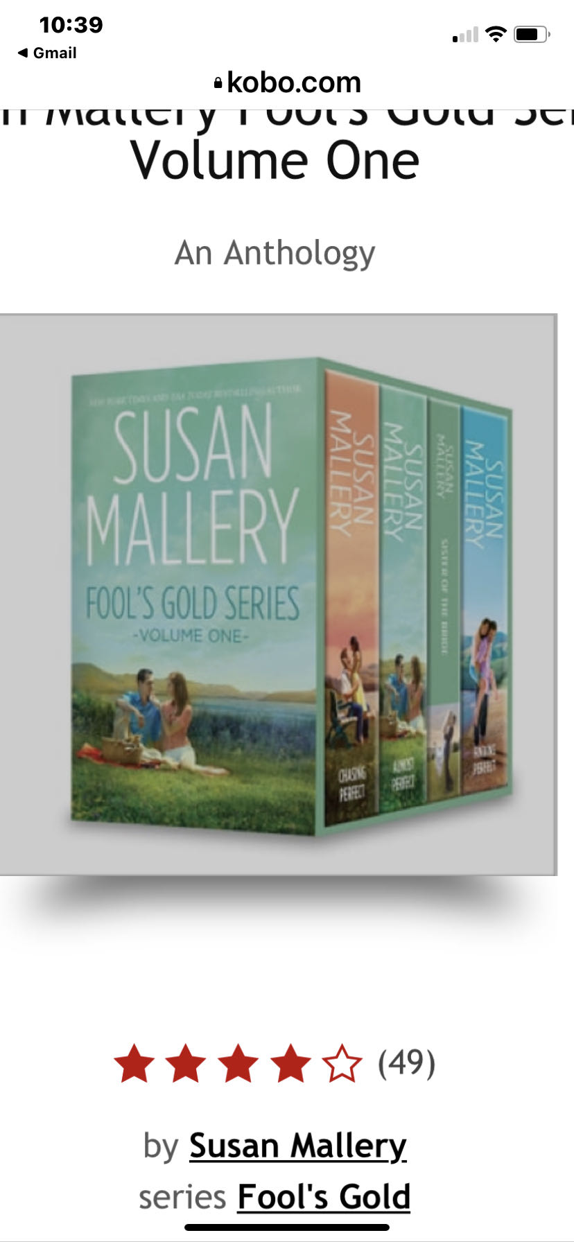 Almost Perfect - Susan Mallery (Harlequin - Paperback) book collectible [Barcode 9780373774906] - Main Image 3