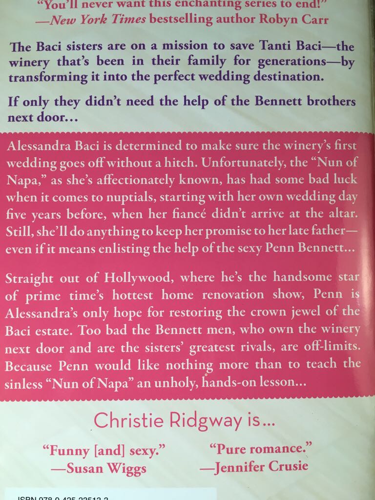 Crush On You - Christie Ridgway (Paperback) book collectible [Barcode 9780425235133] - Main Image 2